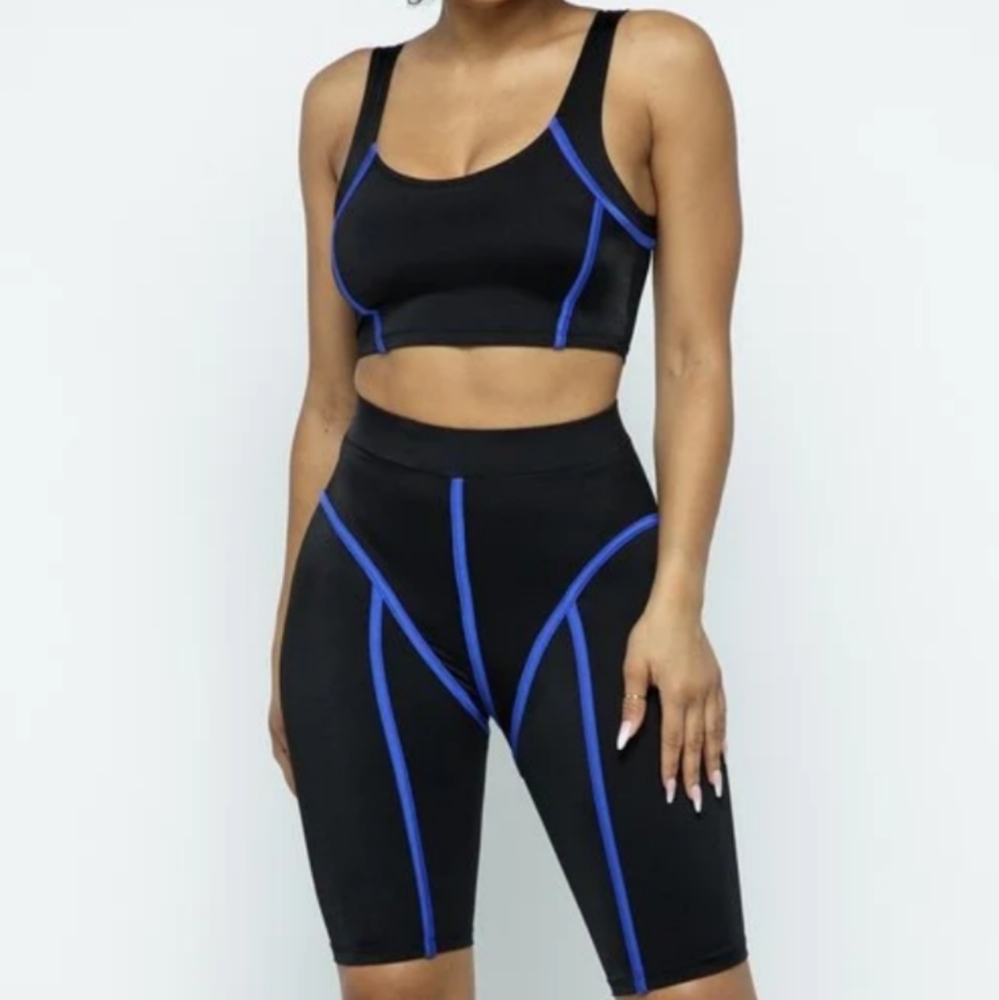 Biker Short Set